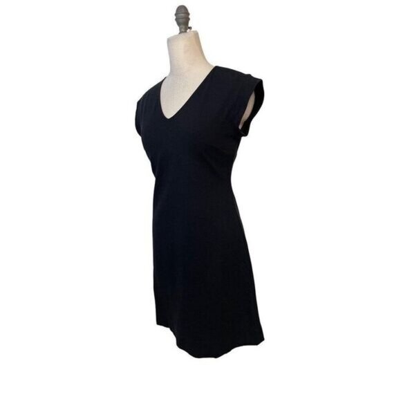 Kate Spade New York Black Ponte A-line Dress size 2 - Picture 2 of 4